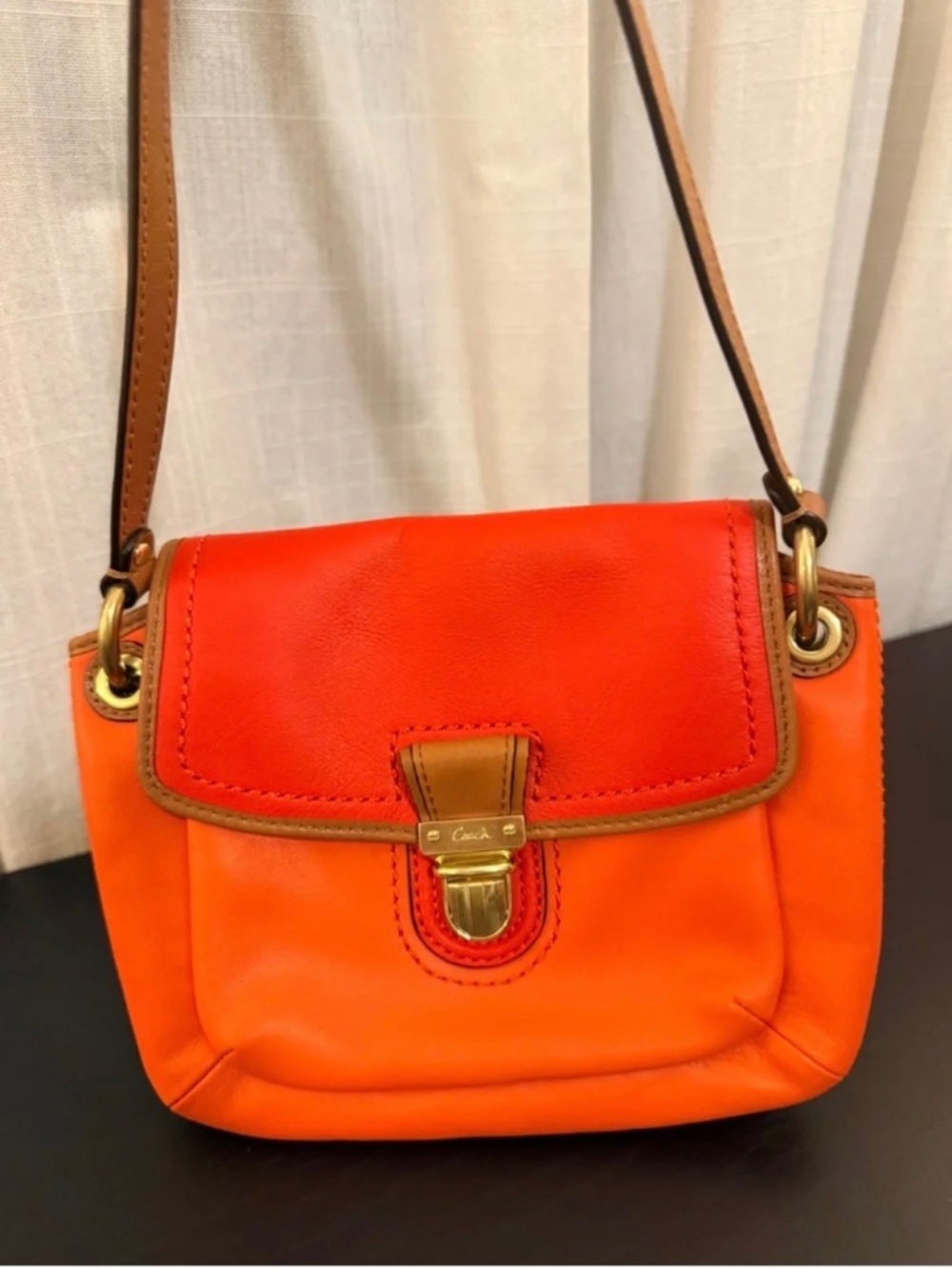 Coach Poppy Colorblock bag
